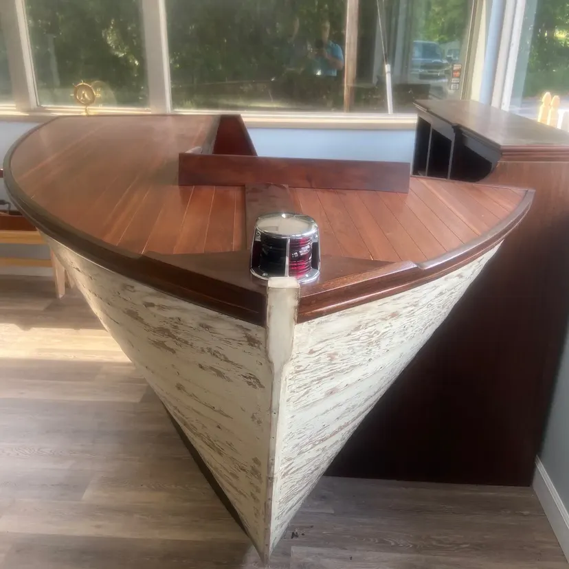 1956 Chris Craft boat bar