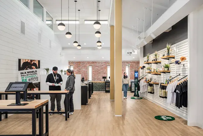 Dispensary retail interior
